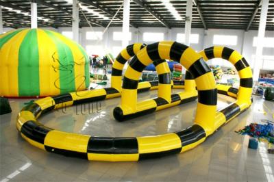 inflatable race track (надувные ипподром)
